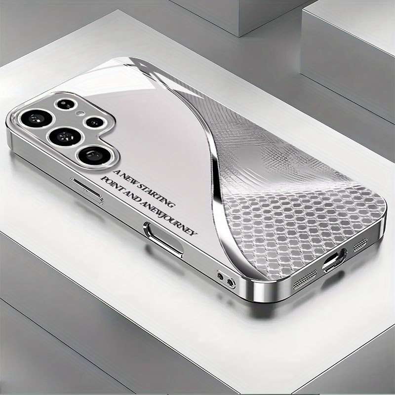 1pc  silvery  For Samsung Galaxy Note 10 Phone Cases