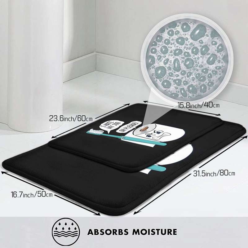1Pc Art 50x80cm Floor Mat