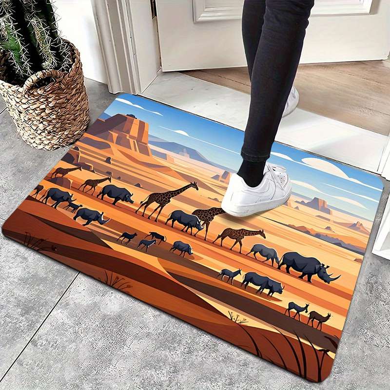 1Pc 19.69x31.50inch 50x80cm Floor Mat