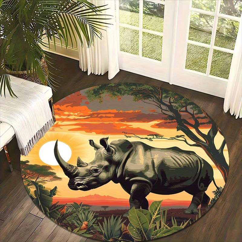 1Pc 120x120cm 47.24x47.24inch Floor Mat