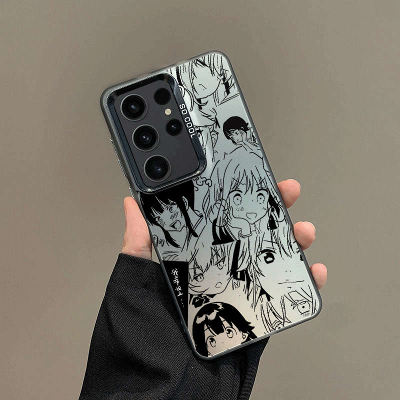 1pc Transparent Grey For Samsung Galaxy S21 FE 5G Phone Cases