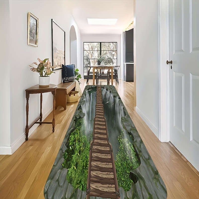 1Pc 17.7x59inch 45x150cm Floor Mat