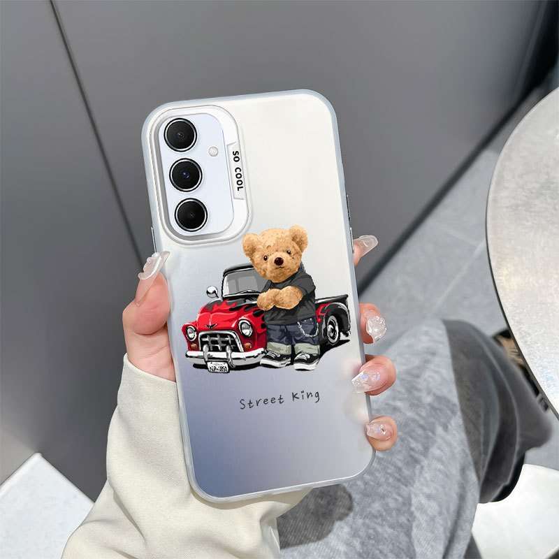 1pc White For Samsung Galaxy A50 Phone Cases