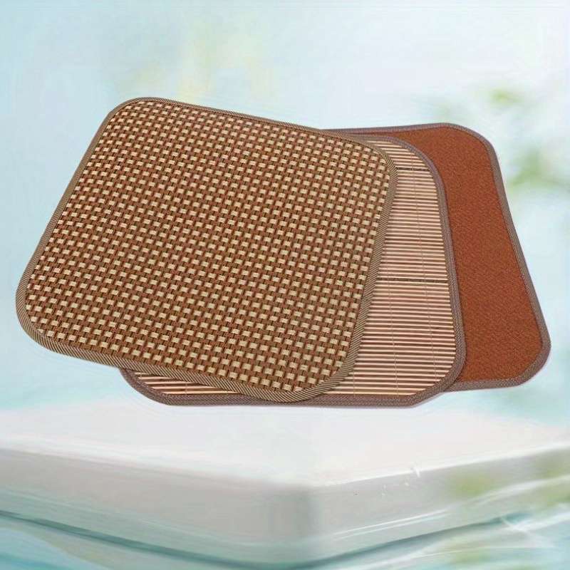 1piece Non Woven Rattan Mat Double Sided Cooling Pad