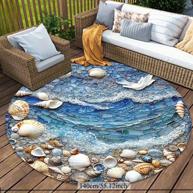 1Pc 60x60cm 23.62x23.62inch Floor Mat