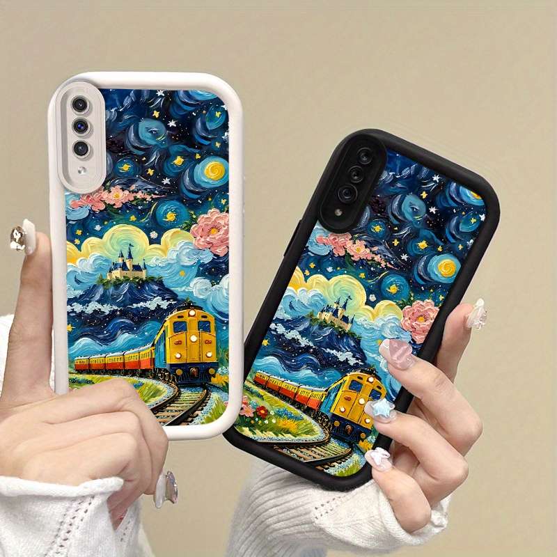 1pc Black For Samsung Galaxy A52 Phone Cases