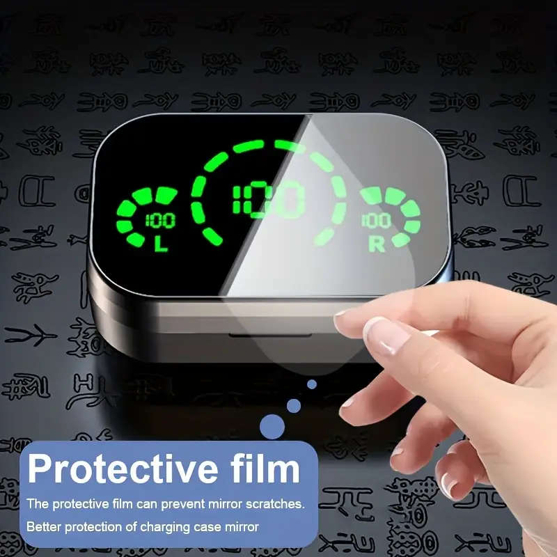 Wireless Headphones with Extended Battery Life Hi-Fi Stereo Sound And Microphone for Android And Ios