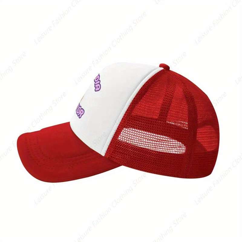 1pc Chlamydia Survivor Cat Meme Funny Baseball Cap Adjustable Breathable Mesh Snapback Hat for M