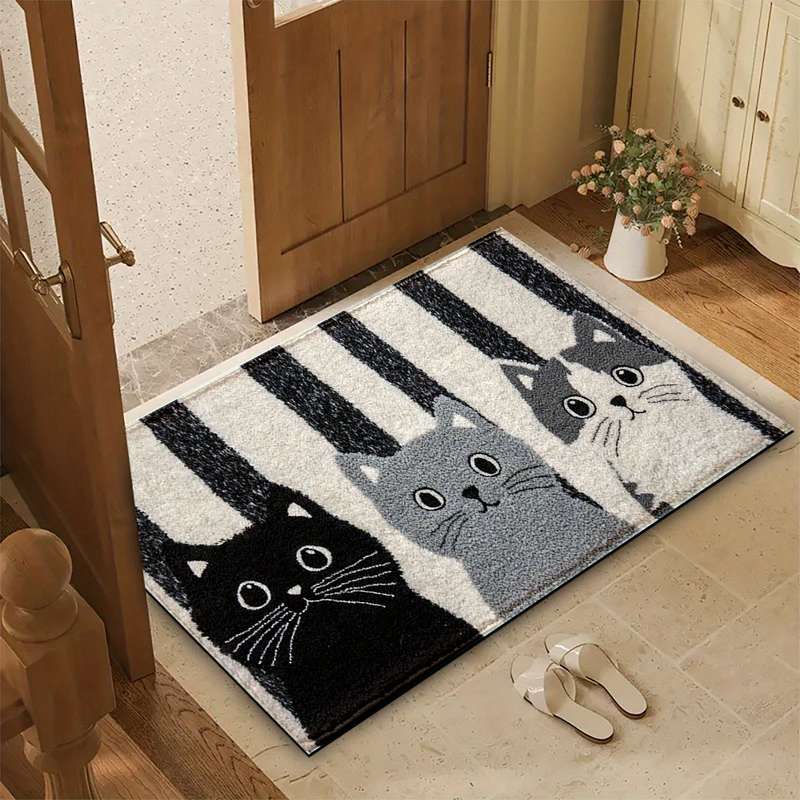 1Pc 60x40cm 23.6x15.7inch Floor Mat