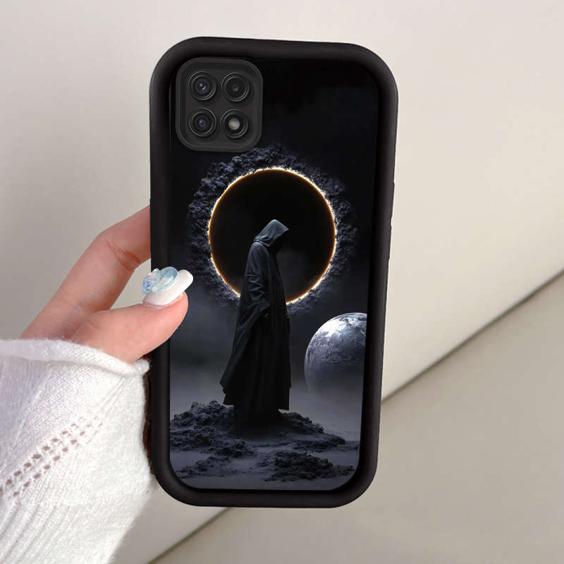 1pc White For Samsung Galaxy A05s Phone Cases