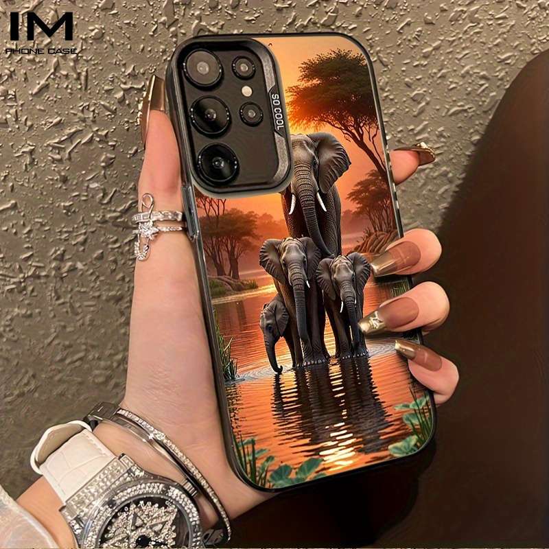 1pc Black For Samsung Galaxy A55 5G Phone Cases