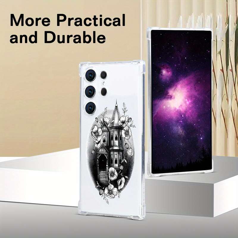 1pc Transparent For Samsung Redmi Note 11E Pro Phone Cases