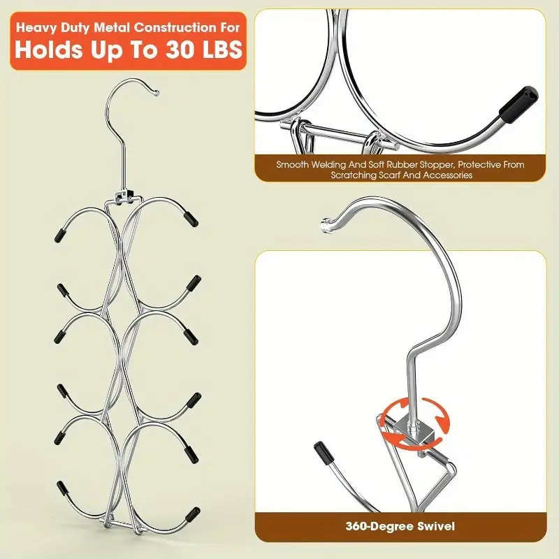 Metal Level 12 Scarf Hanger