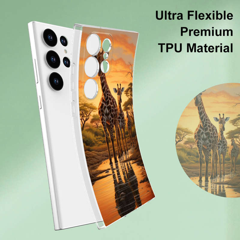 1pc Transparent For Samsung Galaxy A52 5G Phone Cases