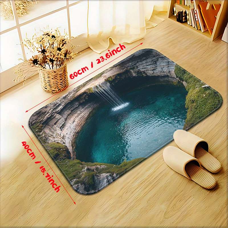 1Pc 50x80cm 19x31inch Floor Mat