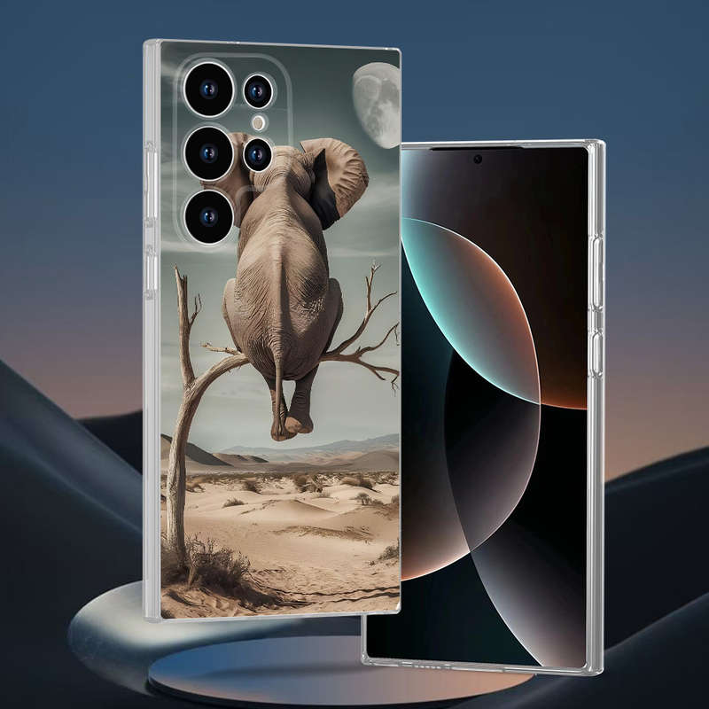 1pc Transparent For Samsung Galaxy S25 Ultra Phone Cases