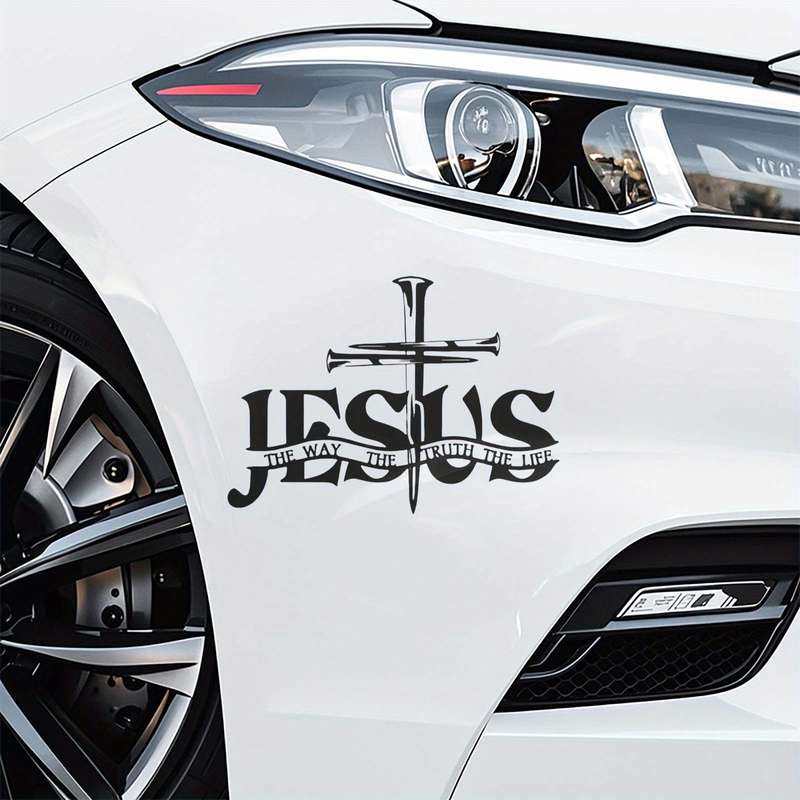 1pc Jesus Christian Themed Stickers