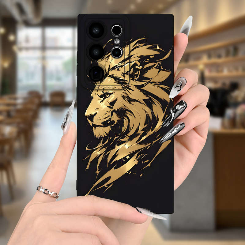 1pc Black For Samsung Galaxy A52 Phone Cases