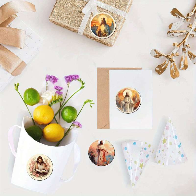 1pc  Jesus Christian Themed Stickers
