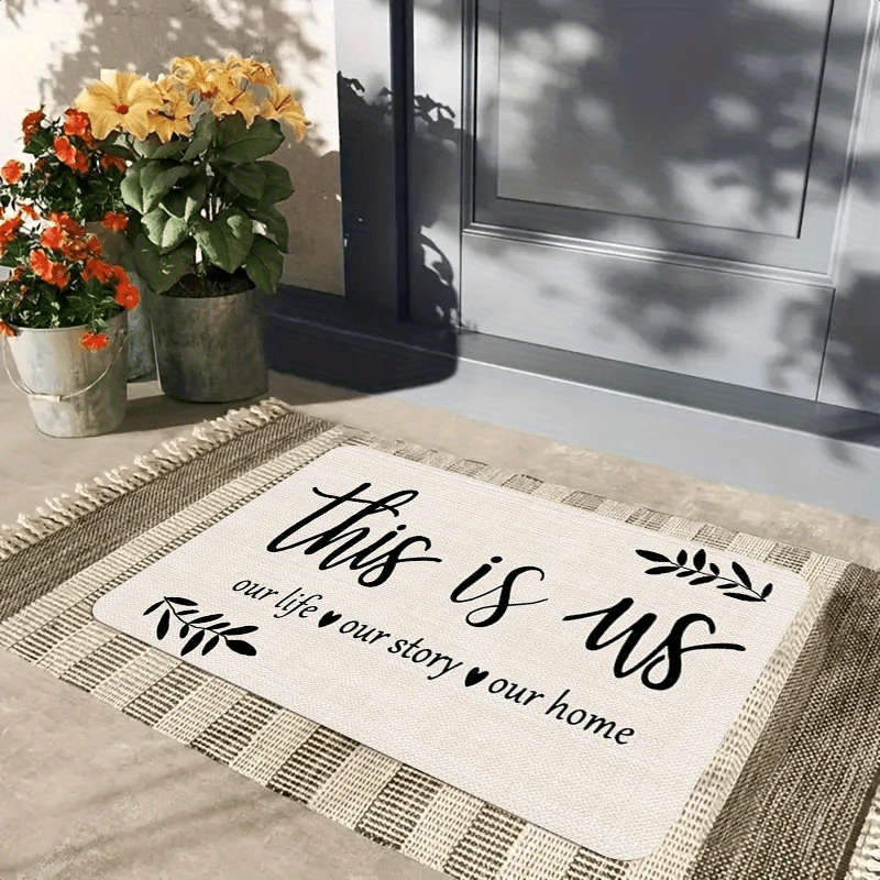 1Pc 15.75x23.62inch 40x60cm Floor Mat
