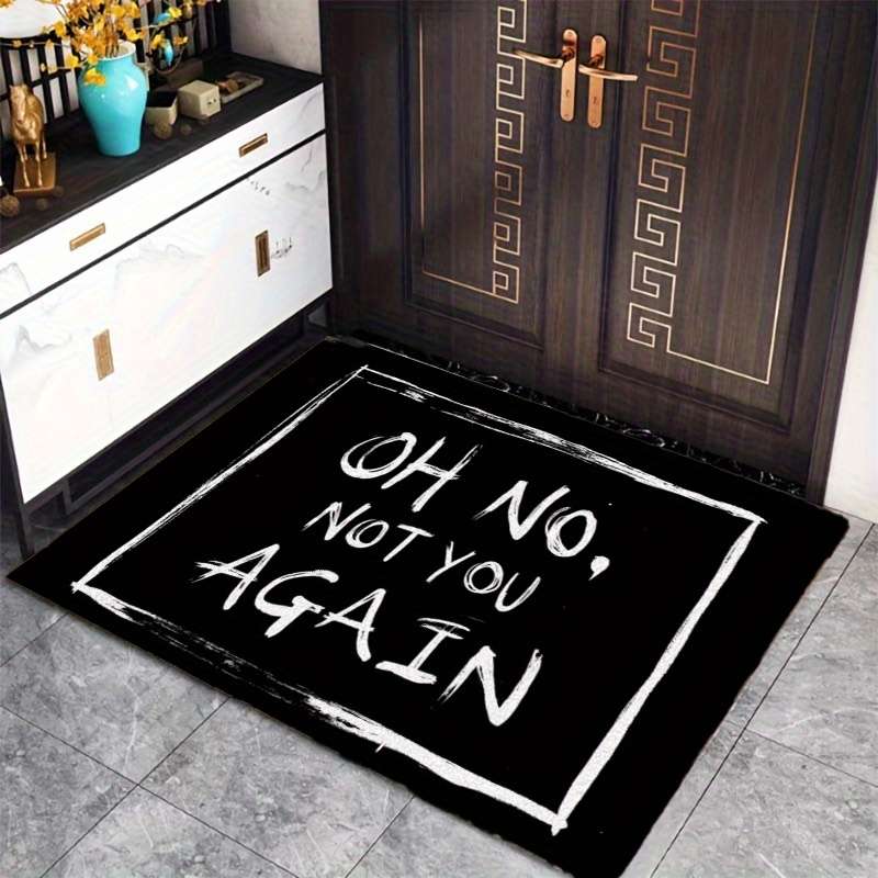 1Pc 4Ox6Ocm Floor Mat