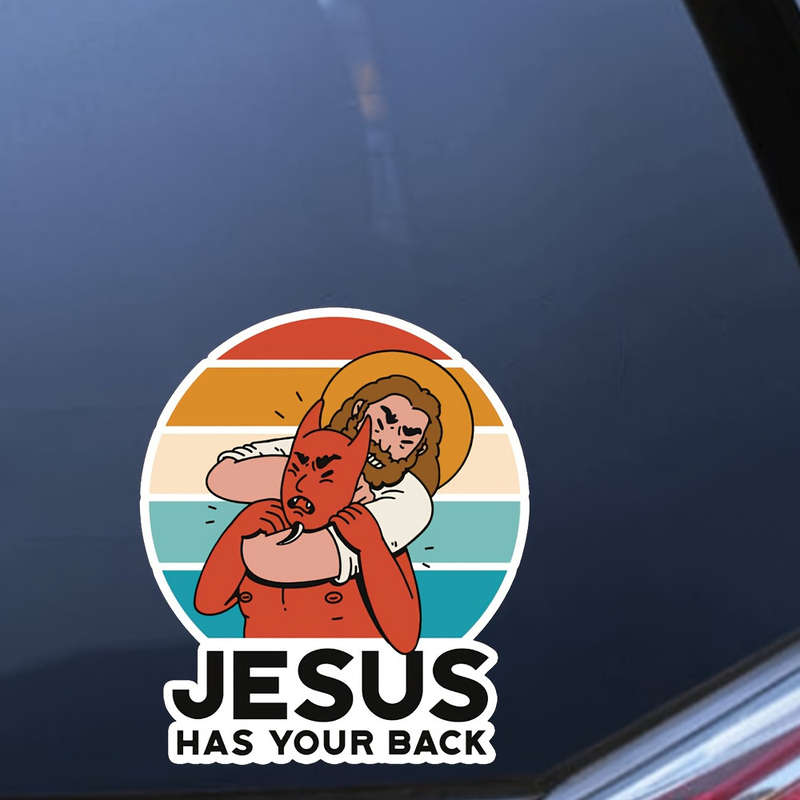 1pc Jesus Christian Themed Stickers