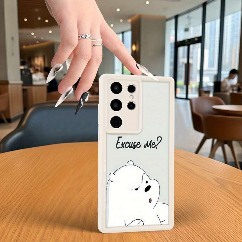 1pc White For Samsung Galaxy A52 5G Phone Cases