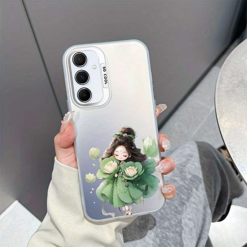 1pc White For Samsung Galaxy A50 Phone Cases