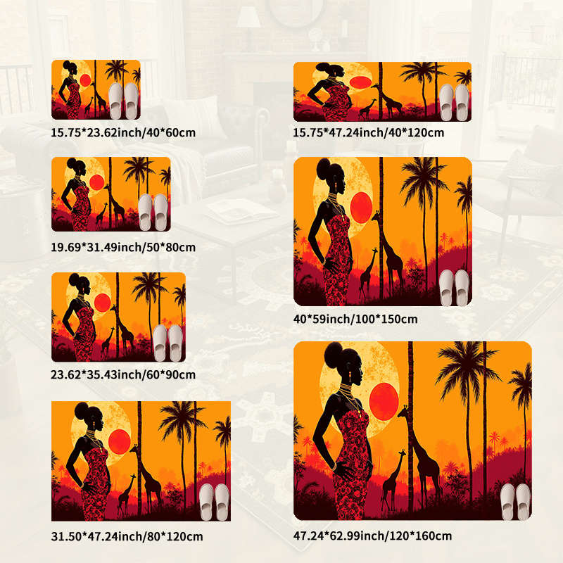 1Pc 40x60cm 15.7x23.6inch Floor Mat