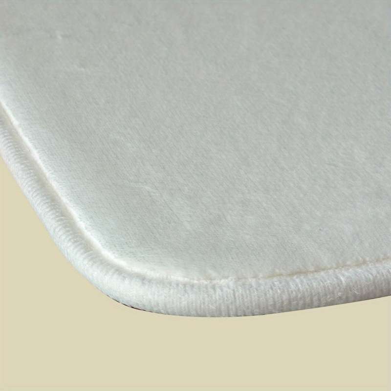 1Pc Imitation Cashmere 40x45cm Floor Mat