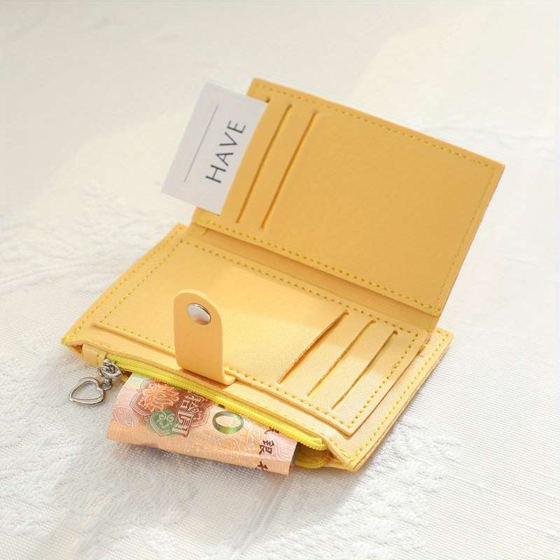 1pc Sanrio Kuromi Multi-Functional Card Holder Coin Purse C Cute Cartoon Design PU Material