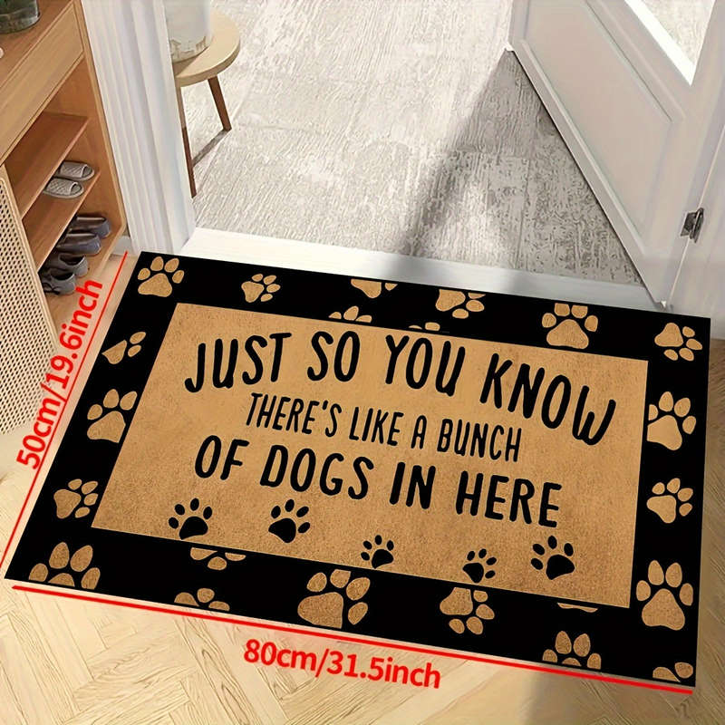 1Pc 19x31inch 50x80cm Floor Mat