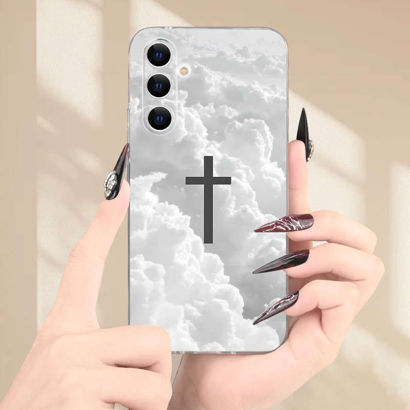 1Ps Transparent For Samsung Galaxy S21 Fe 5G Phone Cases