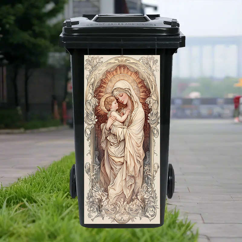 1pc 30.99x69.85cm Jesus Christian Themed Stickers