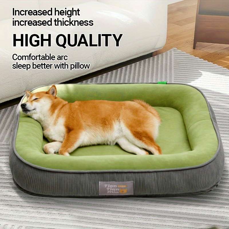 1PC Pet Mat Gray Green Size  XL 75.01x59.99 cm