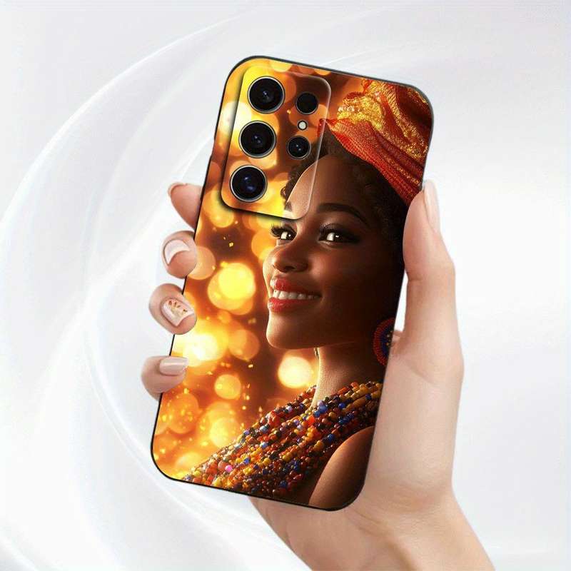 1pc Black For Samsung Galaxy A55 5G Phone Cases