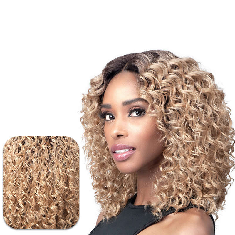 1Pc Mixed Color 40.64cm Fashion Design Wig