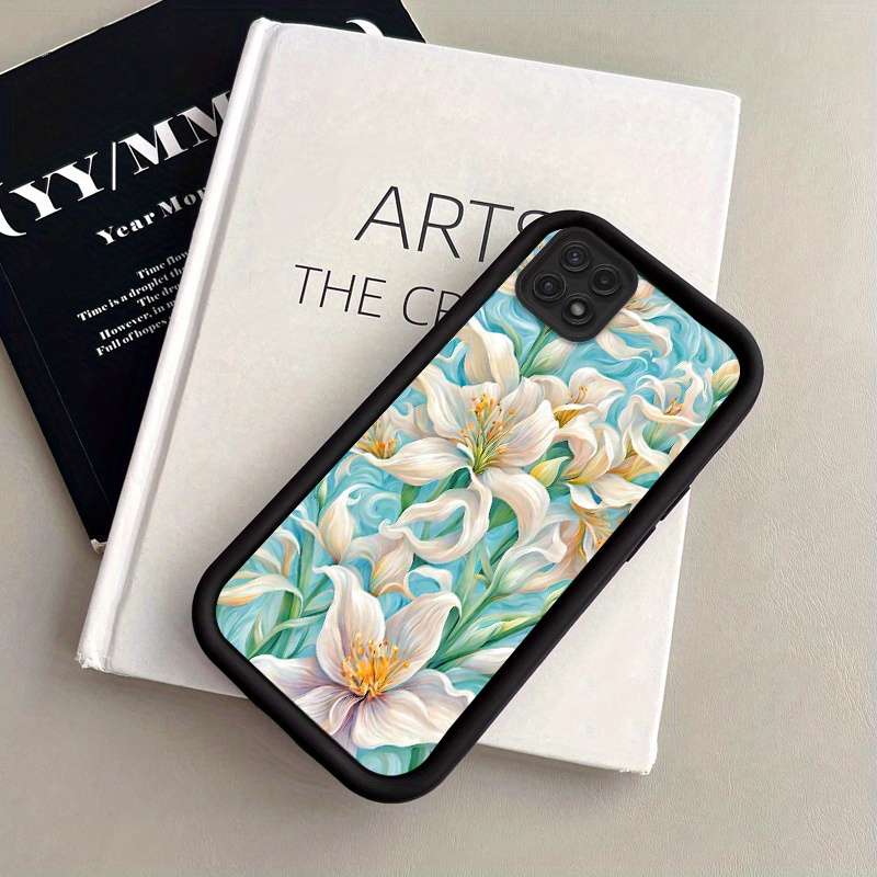 1pc White For Samsung Galaxy A05s Phone Cases