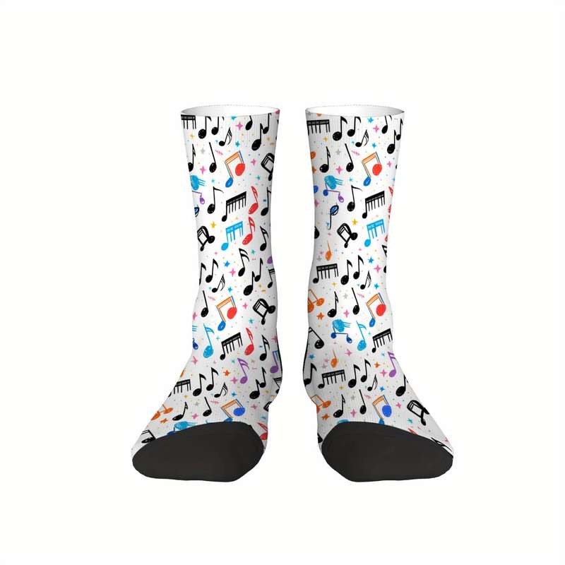 1 Pair Mixed Color One Size Socks