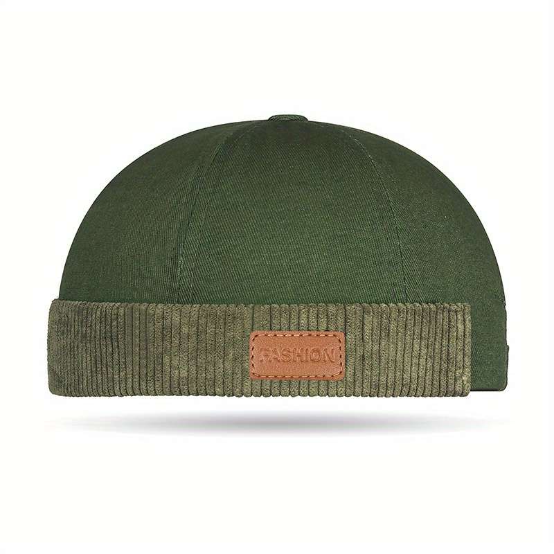 1pc Unisex Japanese Harajuku Style Color Block Cap Trendy Hipster Sailor Hat 100% Polyester Woven