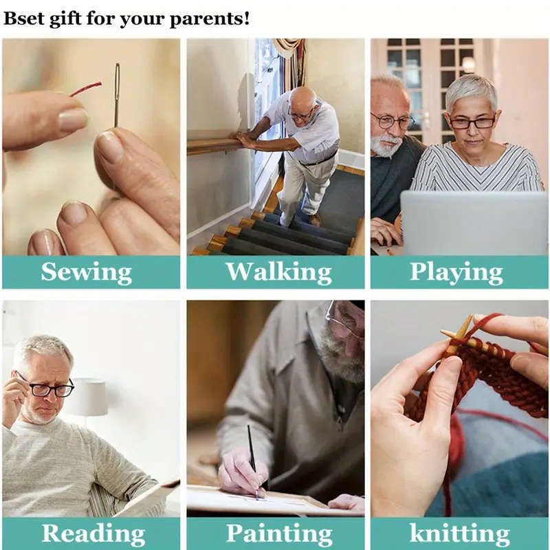 One Power Adjustable Multifocal Reading Glasses - Focus Auto-Adjusting Optic Readers Ranges From 0.5