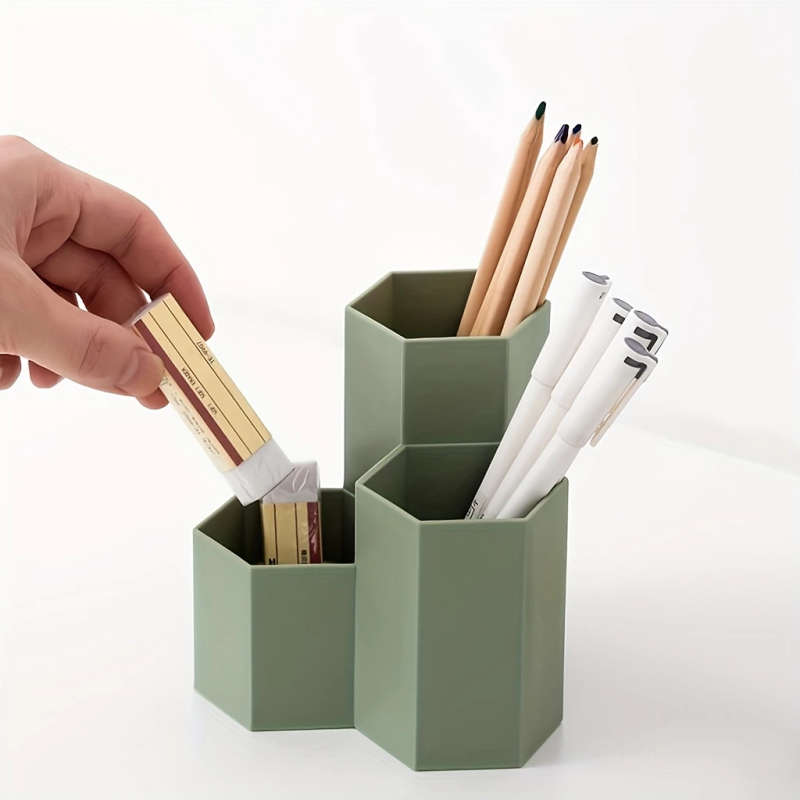 1pc Multi-Functional Desk Organizer Pen Holder Pencil Cup and Office Accessories Storage Suitable