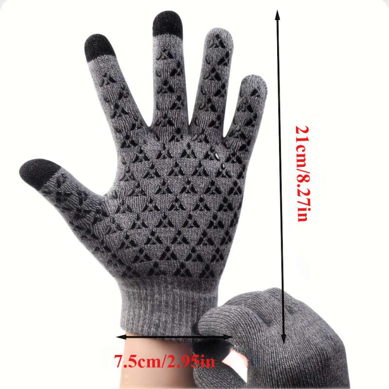 1Pair Of Usb Electric Heating Warm Gloves Heated Gloves With 3D Material For Anti Wear And Wear Resi