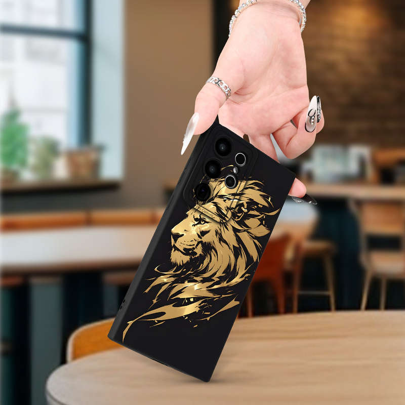 1pc Black For Samsung Galaxy A52 Phone Cases