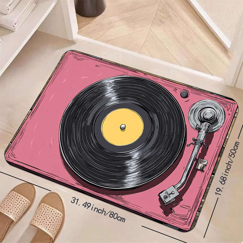 1Pc Pink 15.7x23.62inch 40x60cm Floor Mat