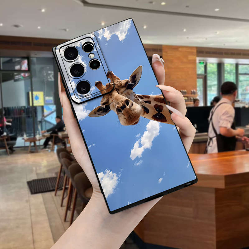 1pc Black For Samsung Galaxy A52 Phone Cases