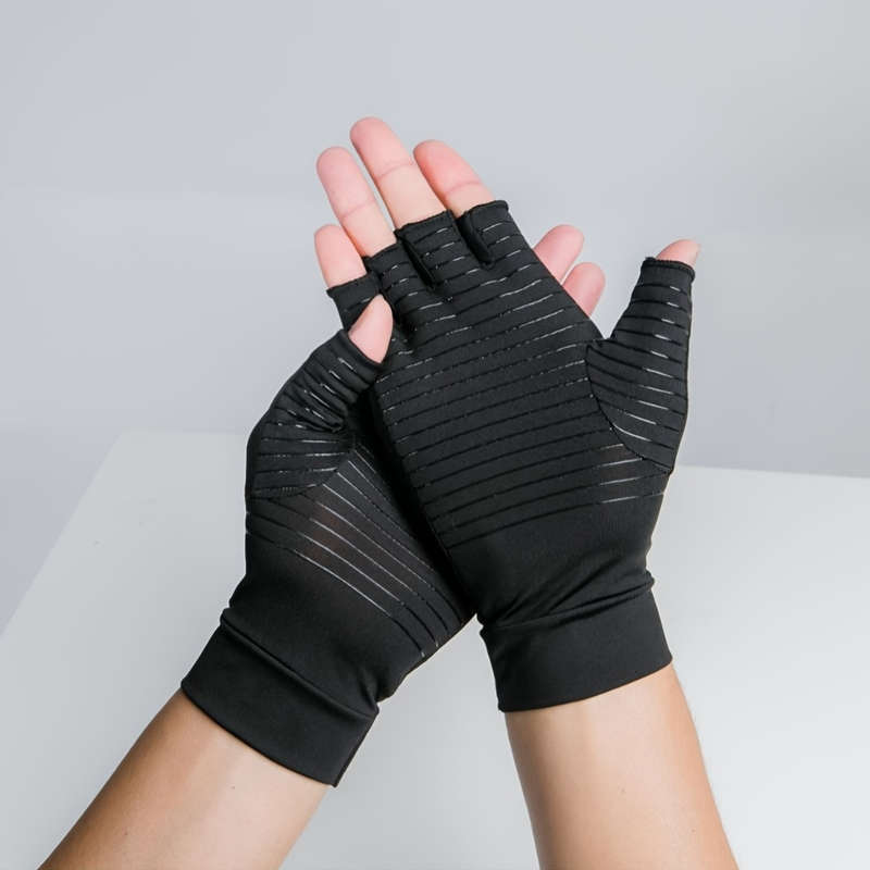 1 Pair Black Size XL Outdoor Sports Gloves