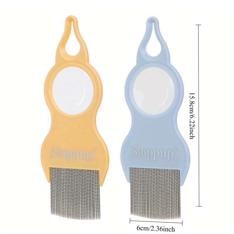 1pc Blue Size 92351Pet Comb