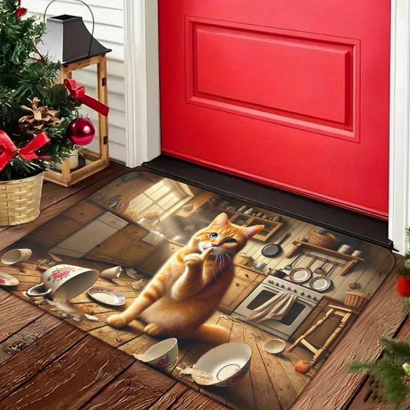 1Pc 15.75x23.62inch 40x60cm Floor Mat