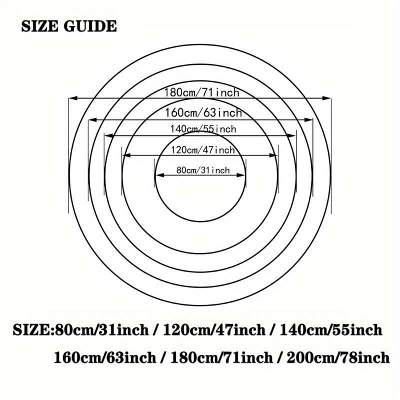 1Pc 55inch 140x55inch 140cm Floor Mat